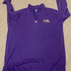 Cutter & Buck: East Carolina University Half-Zip Pullover